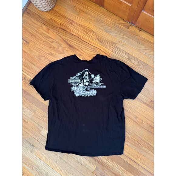 2005 Harley Davidson Biker Grand Cayman Graphic Tee Size 3XL - Picture 2 of 7